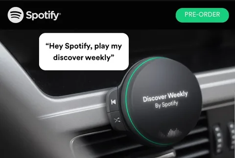 Spotify arabalar için hazırladığı müzik çaları 2019’da piyasaya sürecek