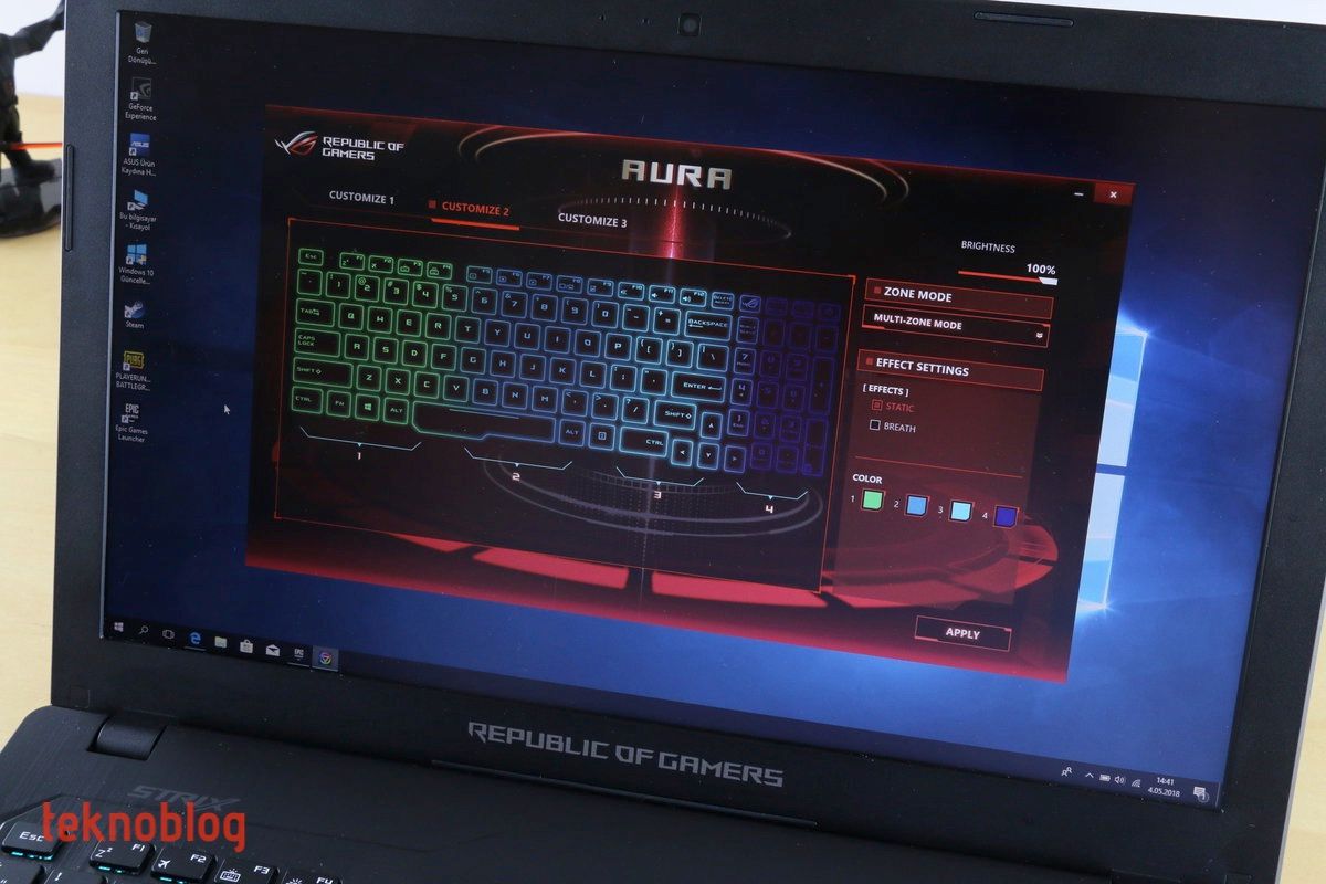 Asus ROG Strix GL553VD İncelemesi