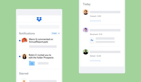 Dropbox mobil uygulamalarıyla dosya paylaşımını kolaylaştırıyor