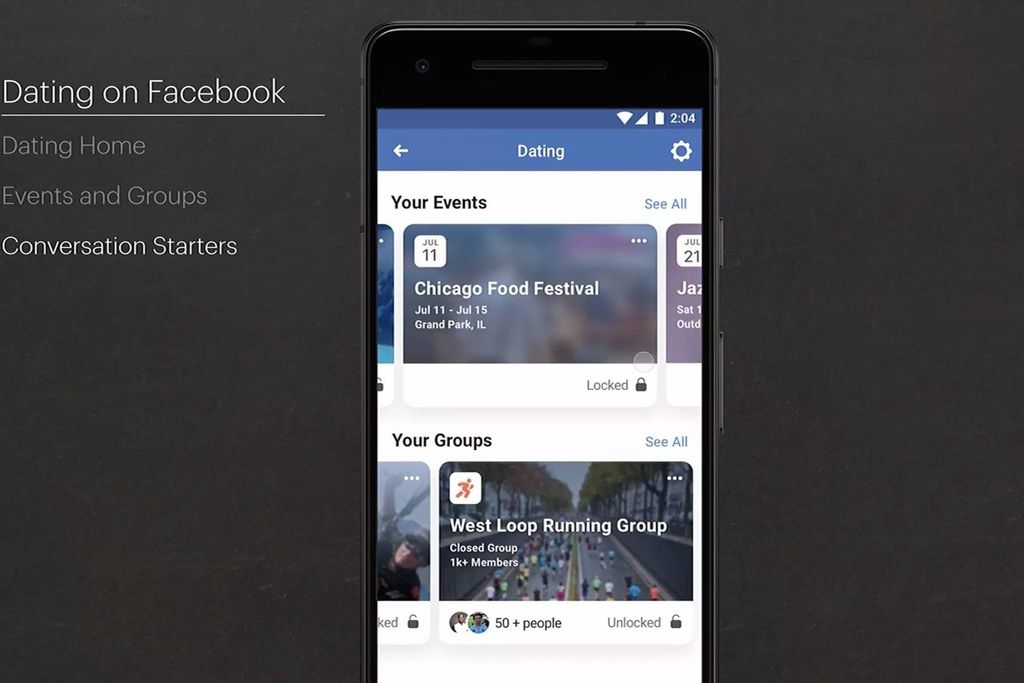 facebook çöpçatan uygulaması