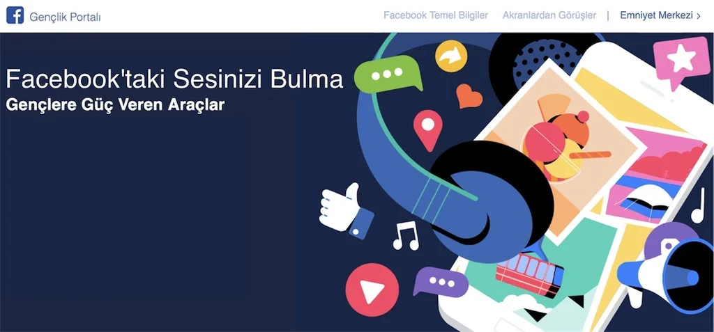 Facebook Gençlik Portalı ile gençlere ipucu ve tavsiyeler verecek