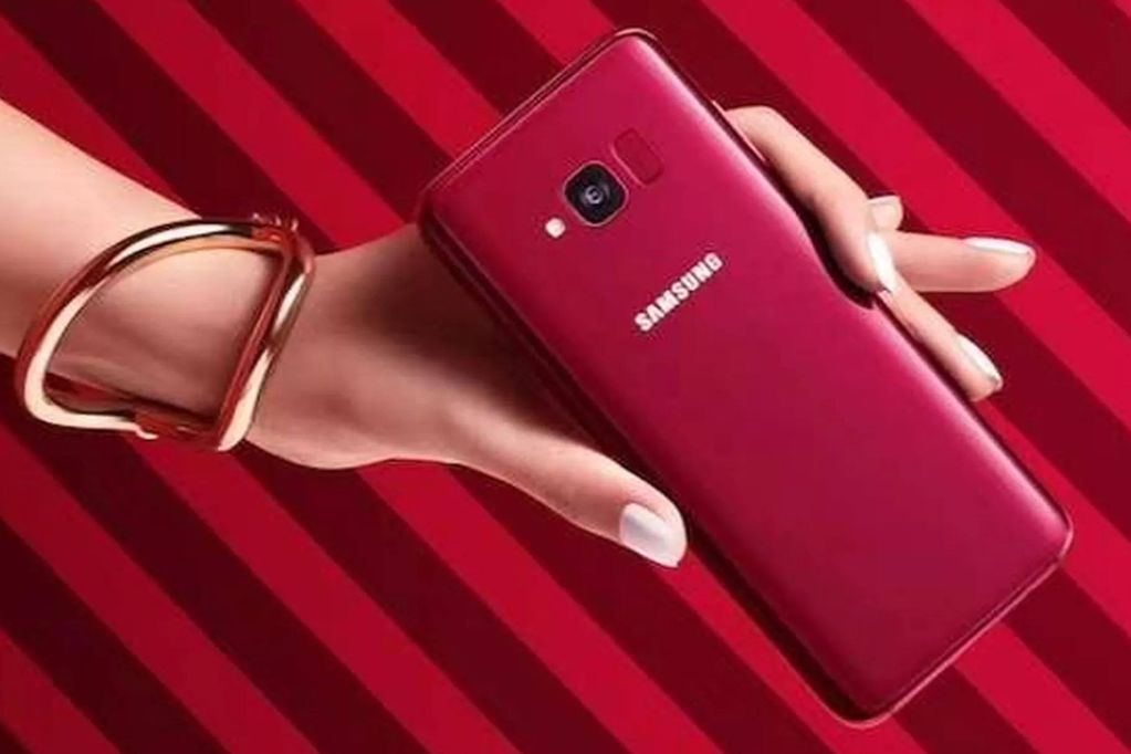 samsung galaxy s8 lite kırmızı