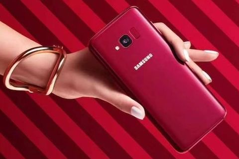samsung galaxy s8 lite kırmızı