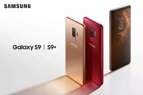 Samsung Galaxy S9 ve S9 Plus’ın altın ve kırmızı renklerini tanıttı
