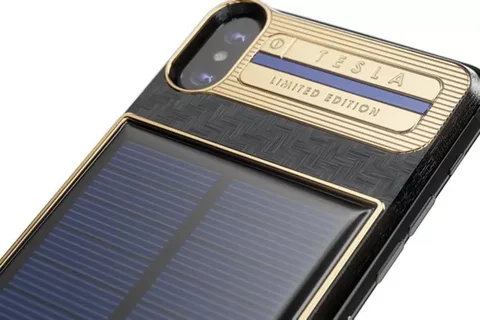 iPhone X Tesla: Caviar’dan güneş enerjili, 4 bin 555 dolarlık iPhone X