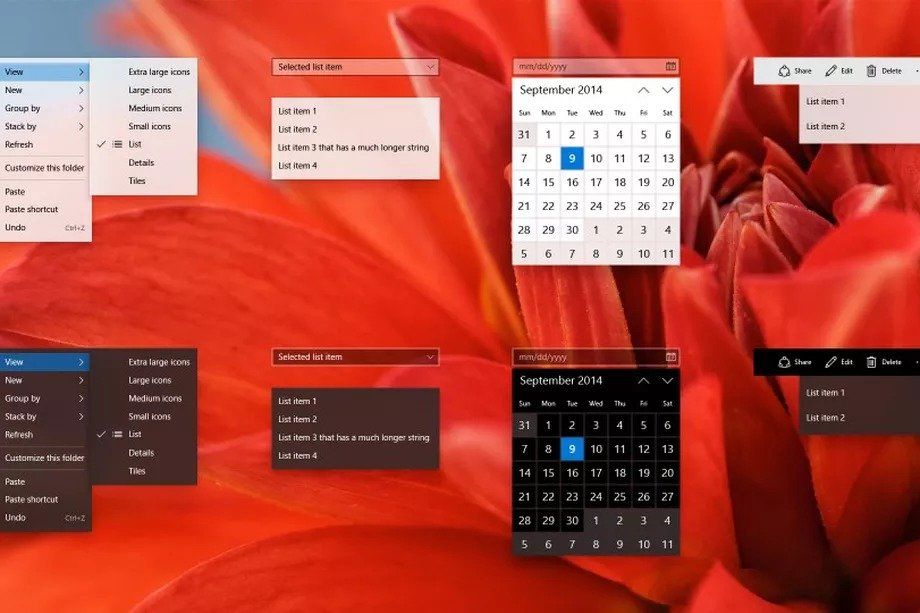 microsoft fluent design