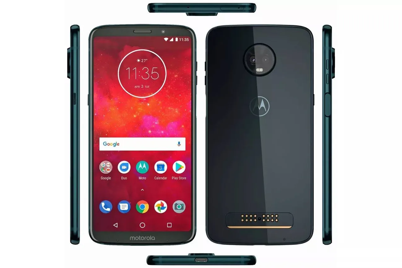 Moto Z3 Play sızıntısı ana ekran tuşundan vazgeçildiğini gösteriyor