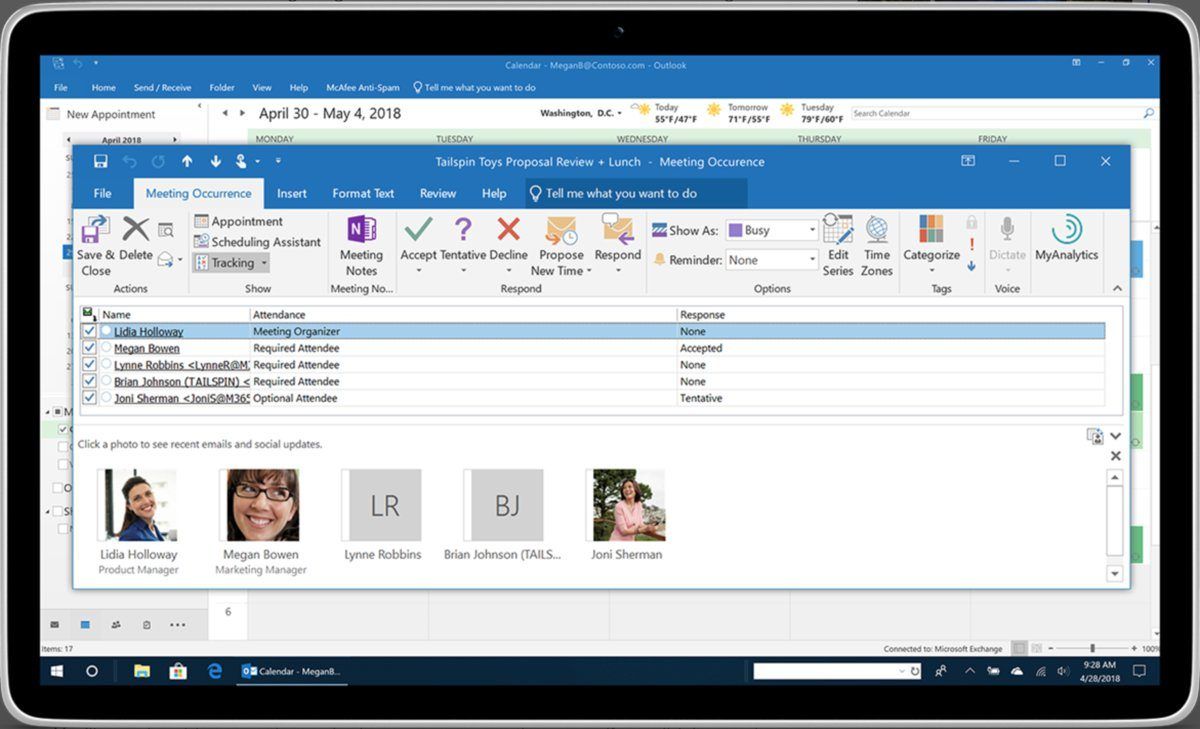 outlook yeni özellikler
