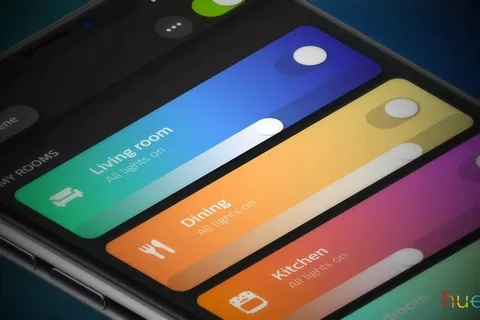 Philips Hue iOS ve Android uygulamaları yenileniyor