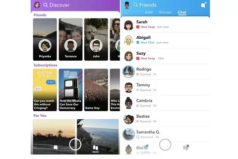 Snapchat yeni tasarımını dağıtıma çıkardı