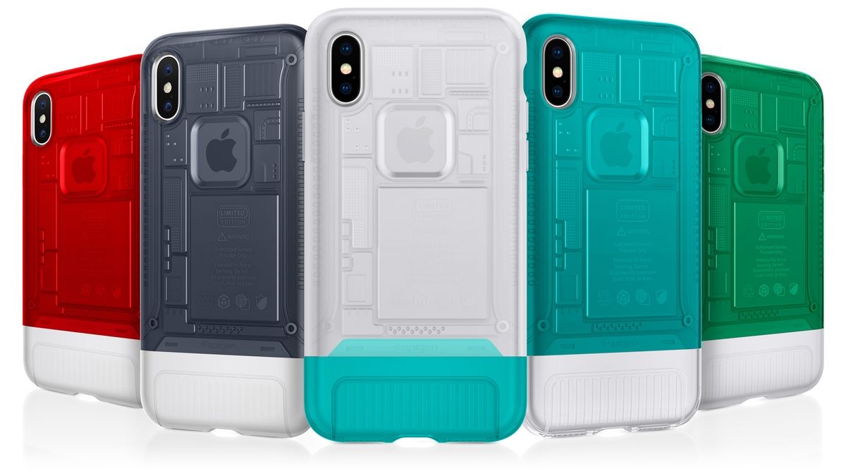 Spigen yeni iPhone X kılıflarıyla klasik Apple cihazlarına selam gönderiyor