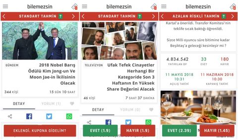 Bilemezsin: Sosyal Tahmin ile öğrenme, eğlence ve iddia bir araya geliyor