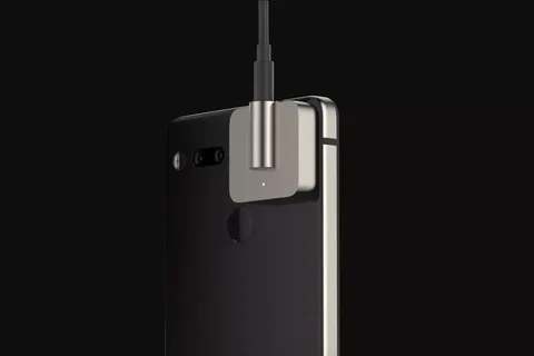 Essential Phone için manyetik 3.5 mm kulaklık jakı adaptörü