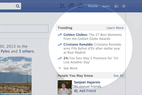 Facebook Trending bölümünü önümüzdeki hafta kaldırıyor