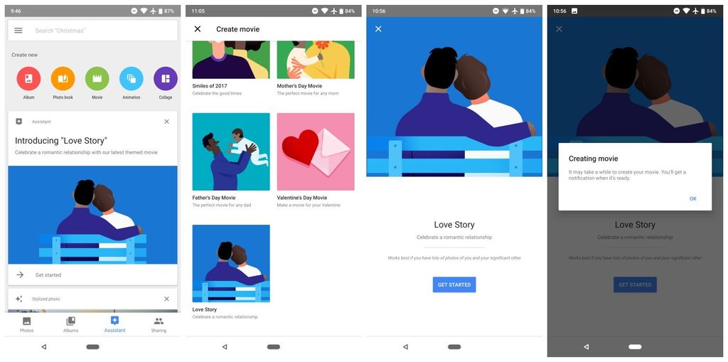 Google Fotoğraflar aşk hikayeleri anlatacak