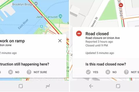 Google Haritalar yol bilgisine kullanıcılardan gelen uyarıları ekleyecek