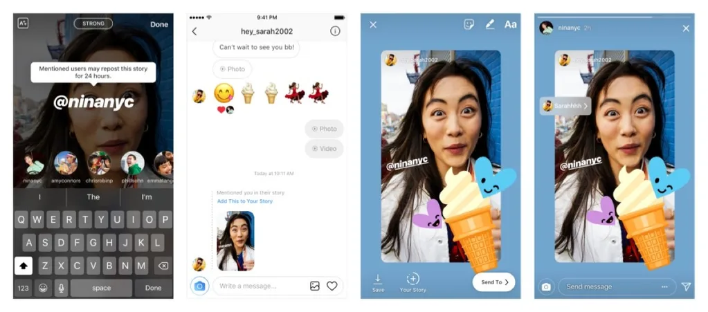 Instagram kullanıcıları etiketlendikleri hikayeleri kendileri de paylaşabilecek