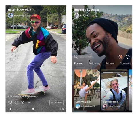 Instagram IGTV uygulaması iOS ve Android’de yerini aldı