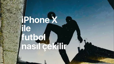 Apple’dan iPhone X ile hareketli aktivitelerin fotoğraflarını çekmek için ipuçları