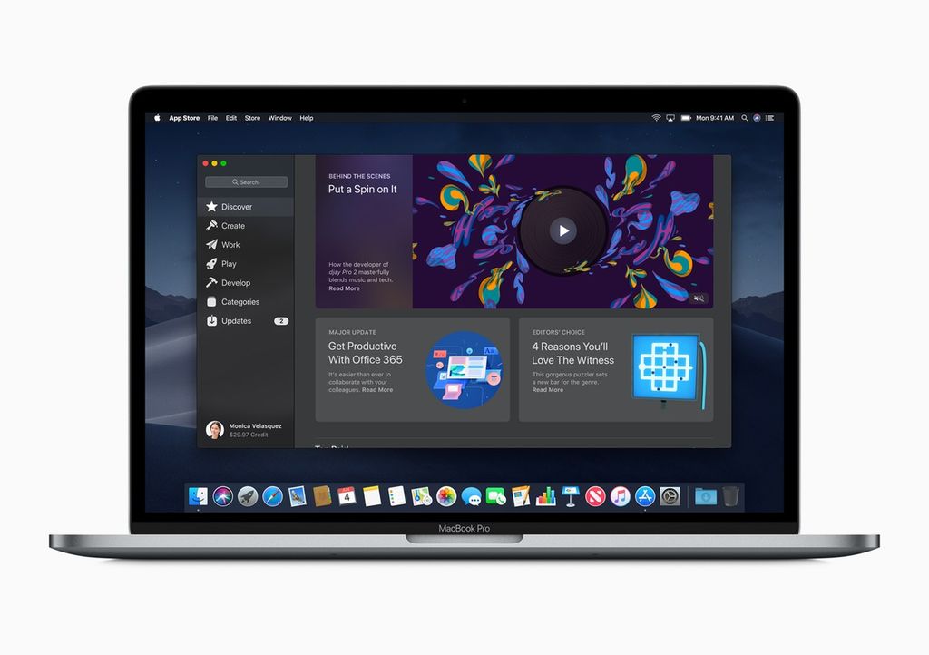 macos mojave mac app store