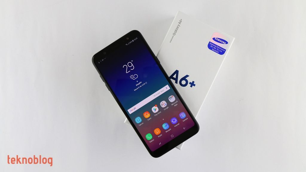samsung galaxy a6 plus kutu açılımı