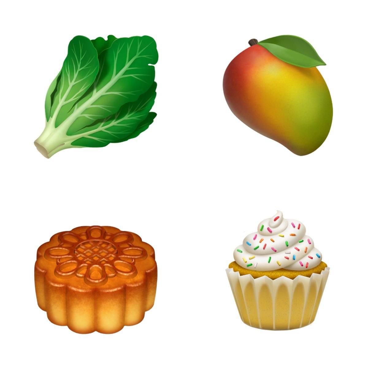 apple ios 12 emoji yemek