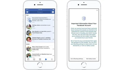 Facebook engelli listeleri sorunu bir milyona yakın kullanıcıyı etkiledi