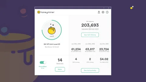 Honeyminer ile kripto para madenciliği için dizüstü bilgisayar GPU’su yetiyor