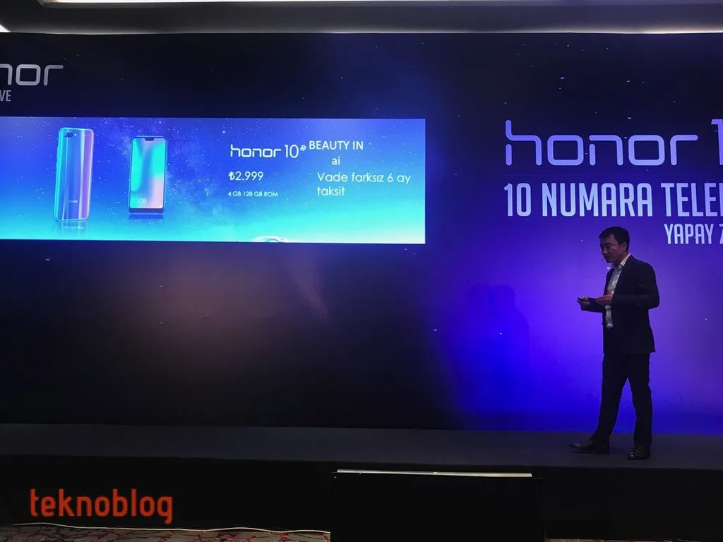 Honor 10 bugün Türkiye’de satışa çıkıyor
