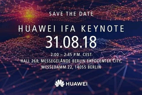 Huawei IFA 2018 etkinliğini 31 Ağustos’ta gerçekleştirecek