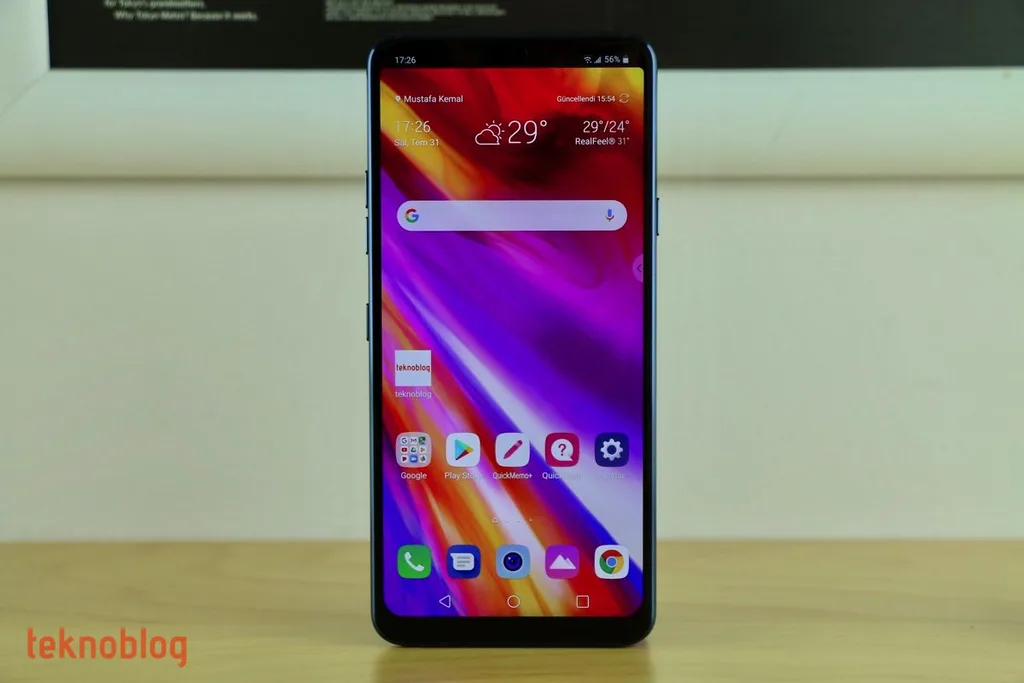 LG G7 ThinQ Android 9 Pie güncellemesi için biraz daha sabır