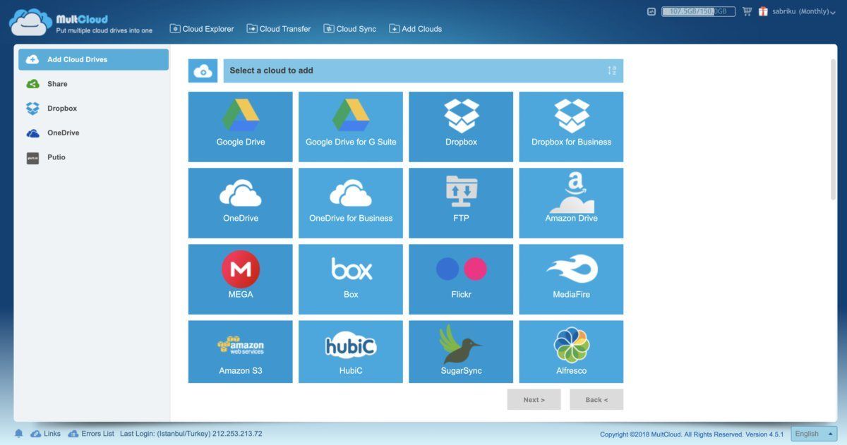 Buluttan buluta dosya taşıma işlemini nasıl halletim?