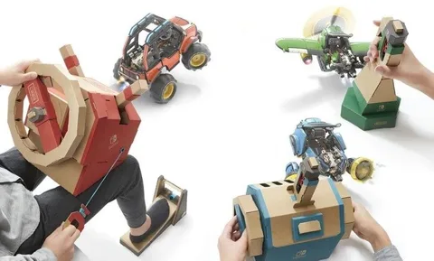 Nintendo Labo Taşıt Kiti araba, denizaltı ve uçak kullanma deneyimi yaşatacak