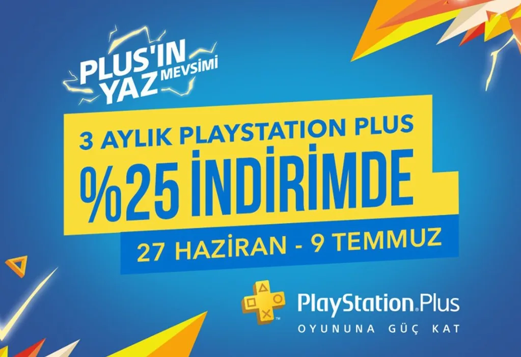 Sony’den yaza özel PlayStation Plus indirim kampanyası