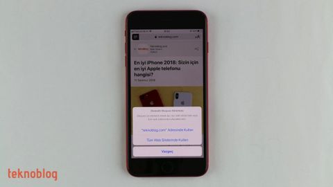 safari ios otomatik okuyucu görüntüsü