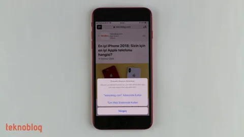iOS Safari’de Otomatik Okuyucu Görüntüsü nasıl kullanılır?