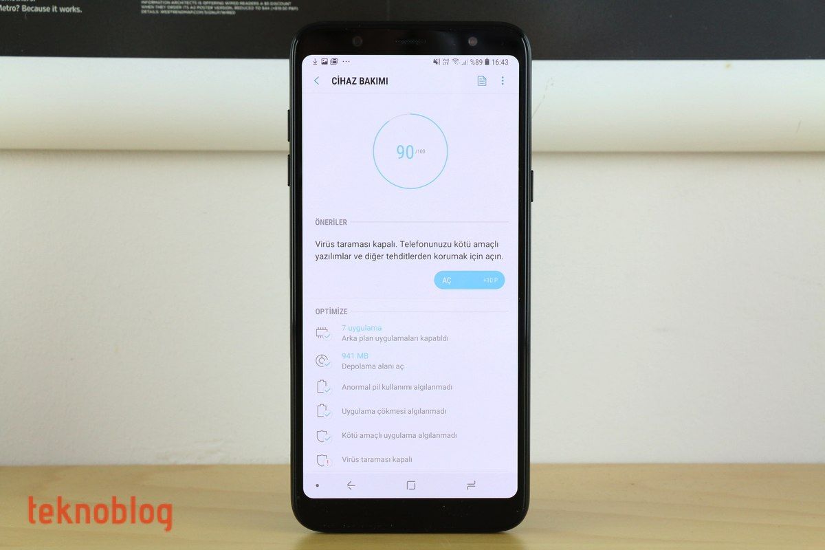 Samsung Galaxy A6+ İncelemesi