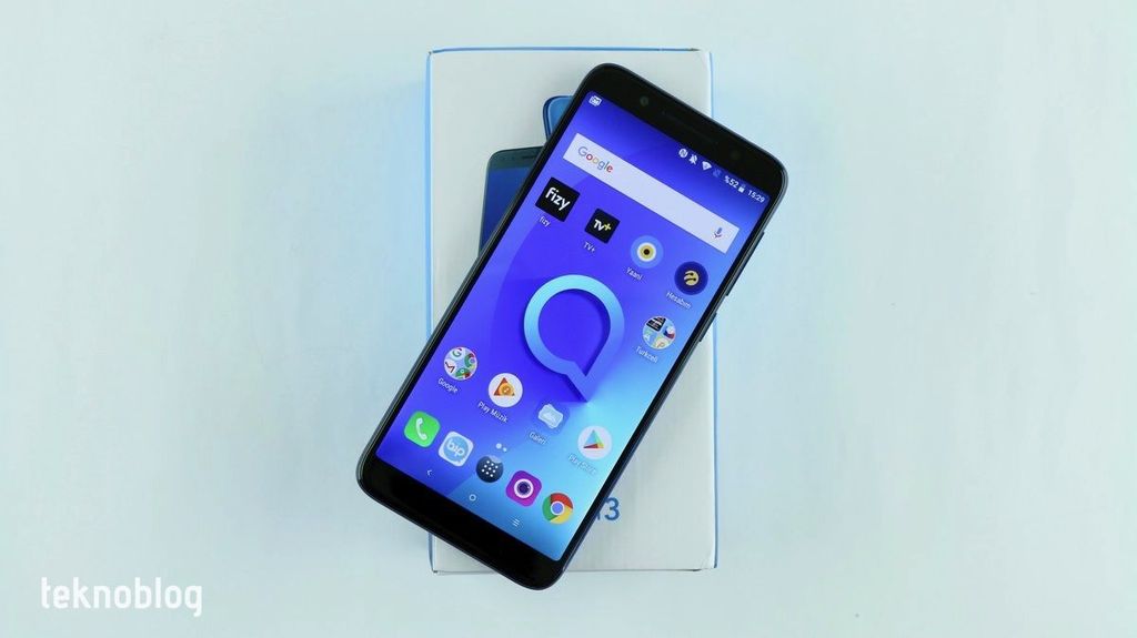 alcatel 3 kutu açılımı video