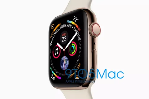 42 mm Apple Watch Series 4 daha yüksek ekran çözünürlüğü sunabilir