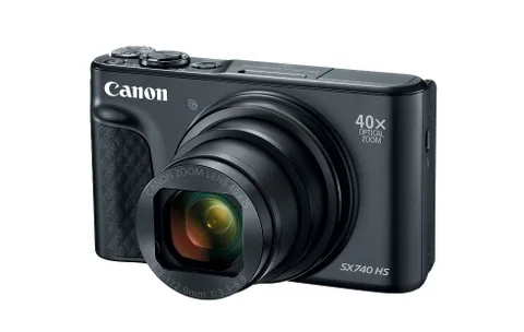 Canon PowerShot SX740 HS kompakt kasada 4K kayıt imkanı sunuyor
