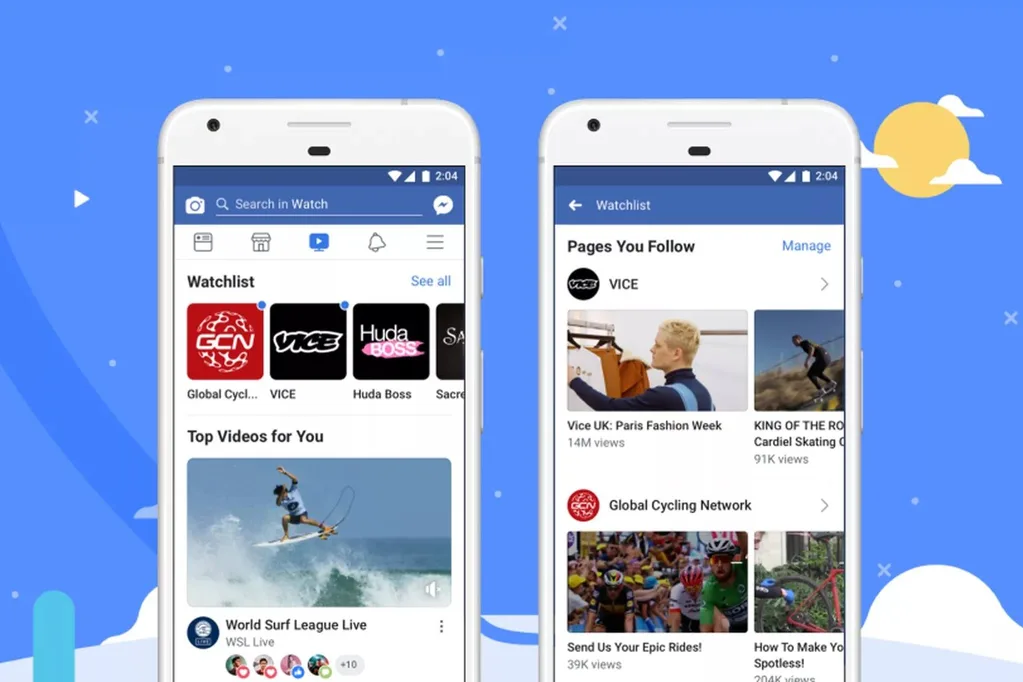 Facebook Watch masaüstüne ve Lite uygulamasına geliyor