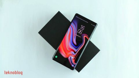 samsung galaxy note 9 kutu açılımı video