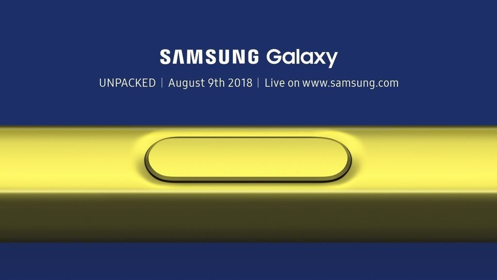 Samsung Galaxy Note 9 tanıtım etkinliğini canlı izleyin