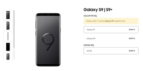 Samsung Galaxy S9, S9+, Note 8 ve diğer telefonlara zam yaptı