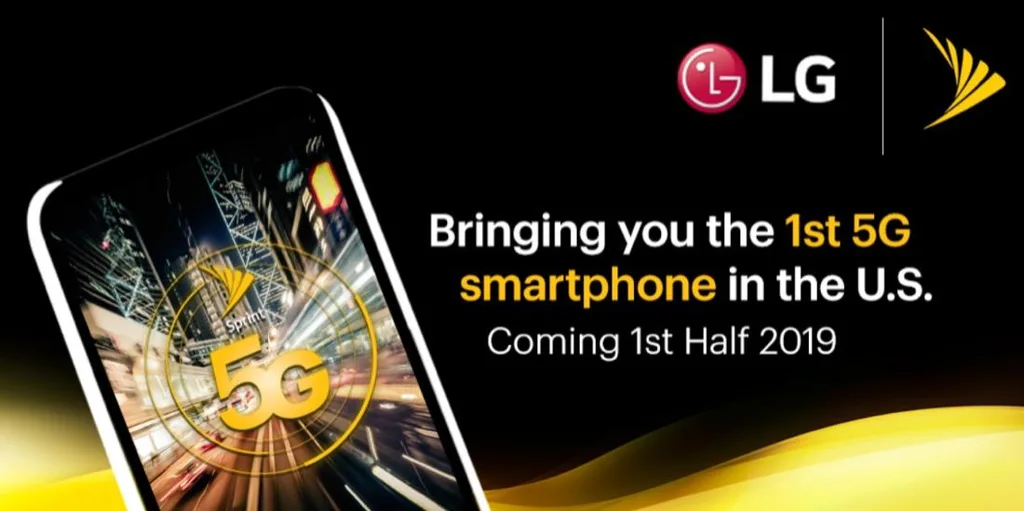 Sprint LG ile birlikte 2019’un ilk yarısında 5G telefon çıkaracak