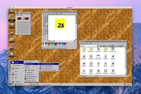 Windows 95 bir macOS, Windows ve Linux uygulamasına dönüştü