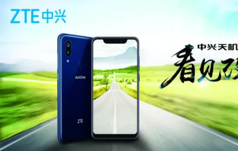 ZTE Axon 9 Pro’nun resmi tanıtım görseli iPhone X tarzı tasarımı işaret ediyor