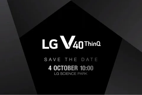 LG V40 ThinQ 4 Ekim’de tanıtılacak