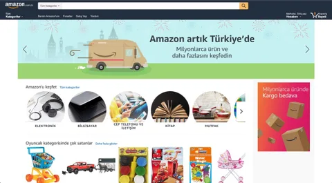 Amazon Türkiye açılışının şerefine özel fırsatlar sunuyor