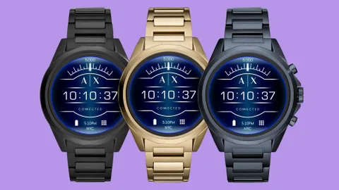 Armani Exchange Connected ile akıllı saat pazarına merhaba diyor